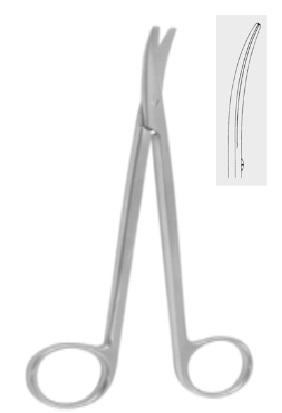 Ножиці МЕТЦЕНБАУМА (METZENBAUM), 28,5 см (cm) (з вольфрам-карбідними вставками) (супер зріз)